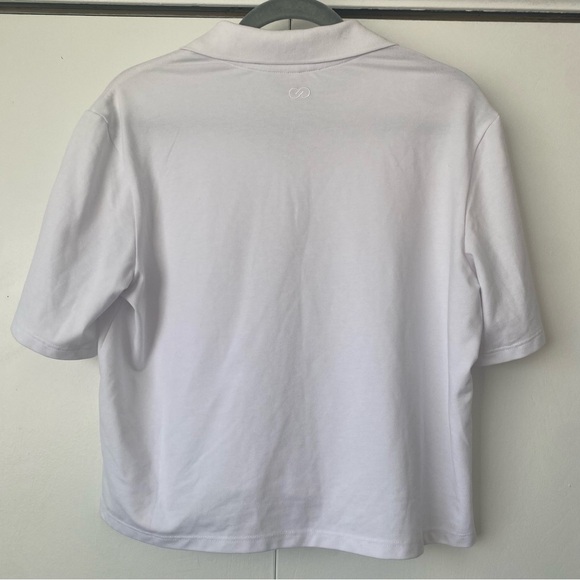 Calia Pure White Polo Shirt - Picture 5 of 6